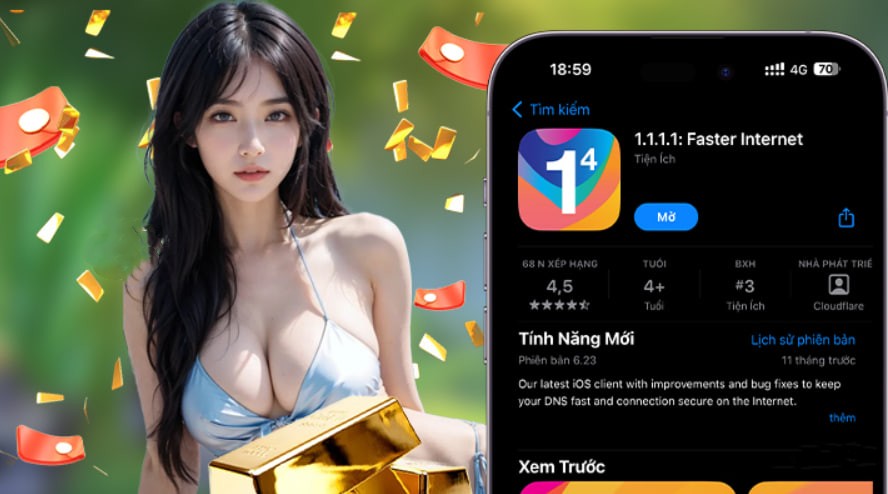 Hình ảnh quảng cáo của game789 hiển thị nền tảng và các lợi ích